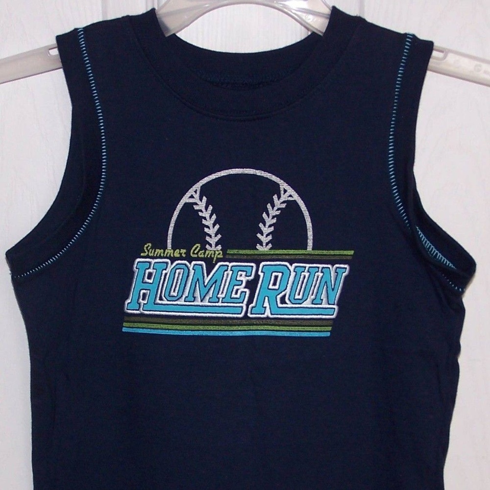 **HOST PICK** CARTER'S Blue TANK TOP Baseball - 4T